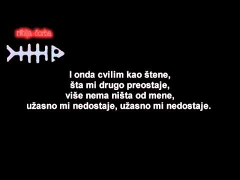 Riblja Čorba  Užasno mi nedostaješ Tekst HD