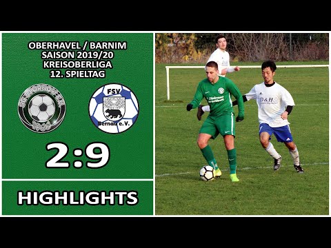SG STORKOW - FSV BERNAU II 2:9 - Highlights [KOL 2019/20 - 12.Spieltag]