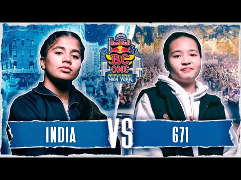 B-Girl India vs. B-Girl 671 | Semifinal | Red Bull BC One World Final 2022 New York