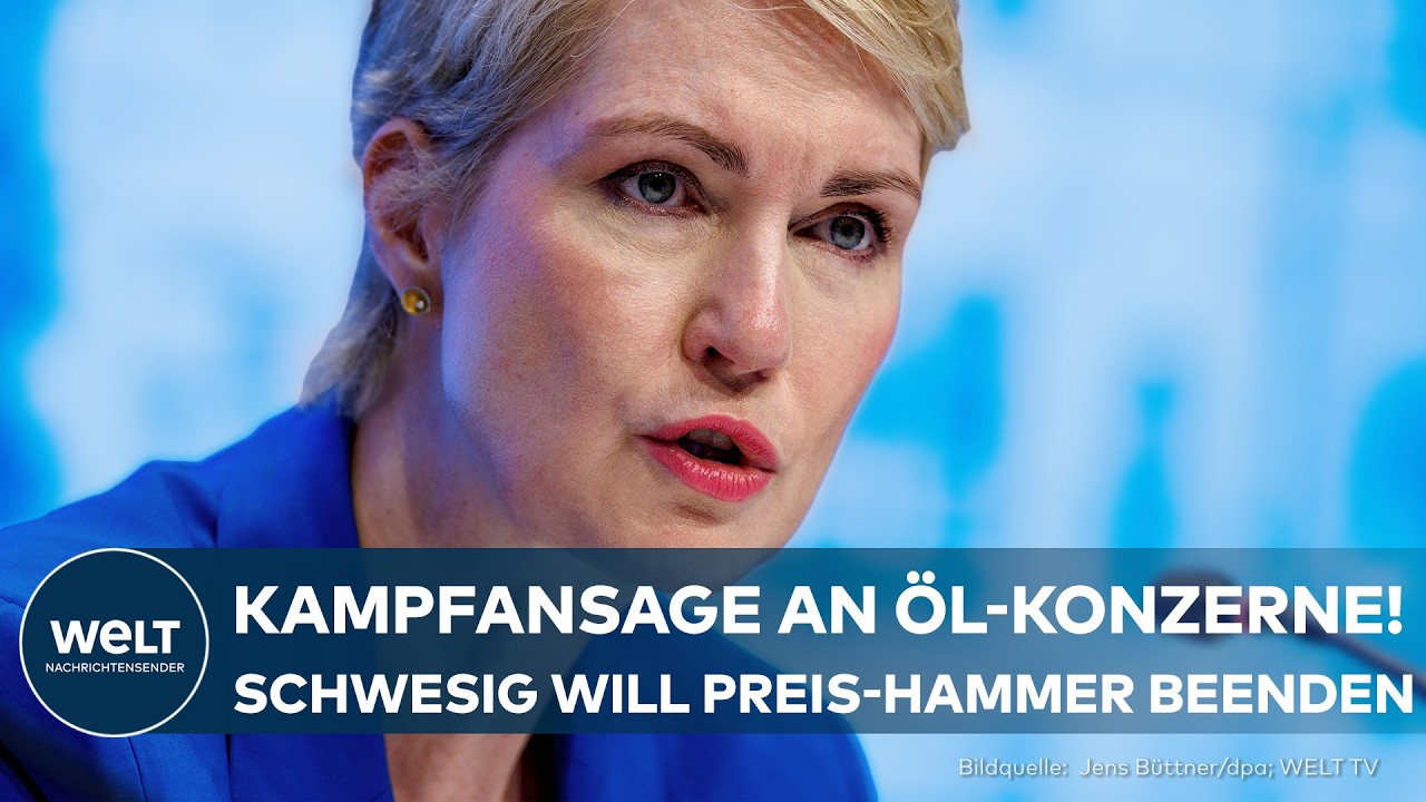 SCHWESIG FORDERT PREISDECKEL: SPD-Ministerpräsidentin will eine Übergewinnsteuer für Benzinpreise