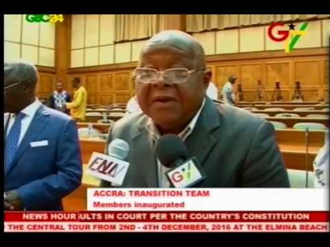 President John Mahama inaugurates Presidential Transition team