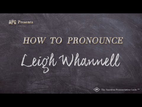 How to Pronounce Leigh Whannell (Real Life Examples!)