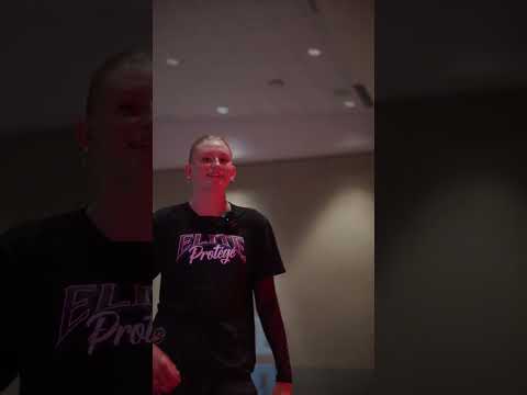 @ameliakquint MIC'D up in @caleycarr 's tap class✨ 🎸