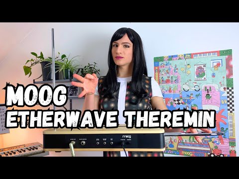 Moog Etherwave Theremin - 1 Min Demo (No Talking)