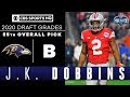 The Baltimore Ravens select a RELIABLE player in J.K. Dobbins with the 55th pick | 2020 NFL Draft