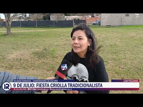 Luis Palacios se prepara para celebrar el 9 de Julio con una gran Fiesta Criolla Tradicionalista