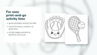 Sports Day Coloring Pages | Sports Coloring Pages | Printable PDF | Etsy | 20