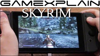 20 Minutes of Skyrim on Nintendo Switch Gameplay (By Someone Who Has No Idea What They're Doing)