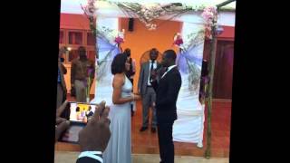 First look at Chris Attoh and Damilola Adegbite's wedding video