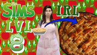 Sims 4 Cooking Skill Challenge: Apple Pie