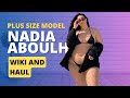 Nadia Aboulhosn American Plus Size Model Influencer Fashionista Wiki And Biography