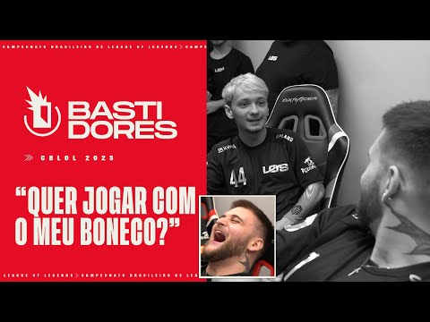 "Quer jogar com o meu boneco?" | Bastidores Semana 7 - CBLOL 2023: 2ª Etapa