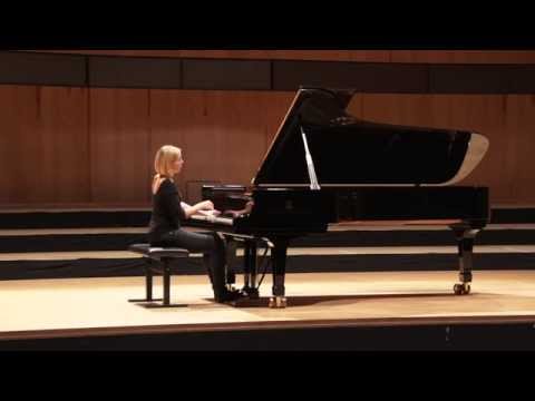 Annika Treutler plays Chopin Prélude op. 24, 13