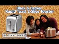 Black & Decker Rapid Toast 2 Slice Toaster ║Josh&Sarah ║HalukayTV