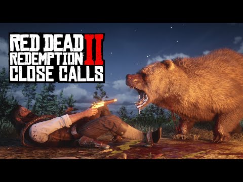 SECONDS From DISASTER in RDR2 #3 (Red Dead Redemption 2 CLOSE CALLS)