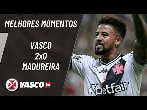 MELHORES MOMENTOS - VASCO 2x0 MADUREIRA - CARIOCA 2025 | VASCOTV