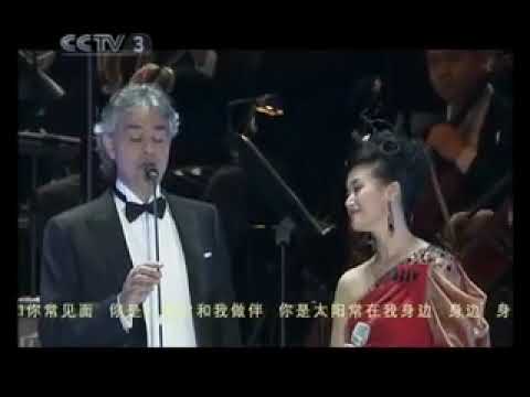 Time to Say Goodbye - Andrea Bocelli & Chinese Soprano ZuYing SONG deut Live performance