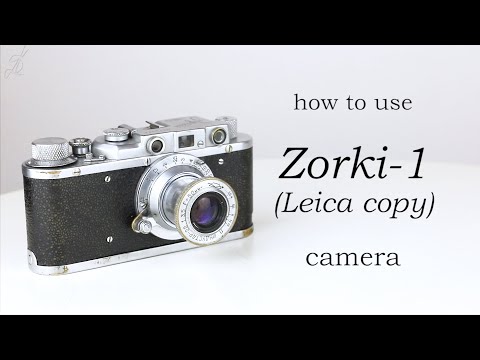 Zorki-1 (Barnack Leica II copy): How to use - Video manual