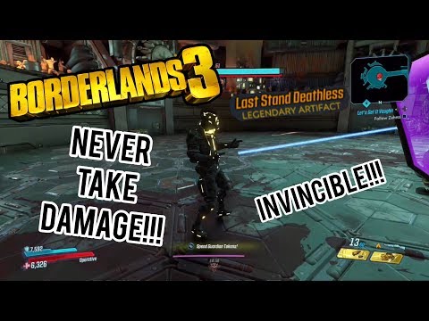 Borderlands 3 - INVINCIBILITY GLITCH! (Take No Damage/Exploit!)