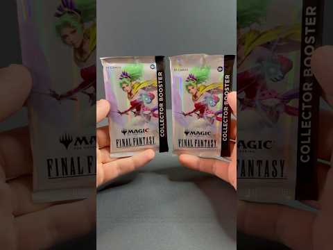Opening Final Fantasy Collector Boosters #mtg #magicthegathering #mtgcommander