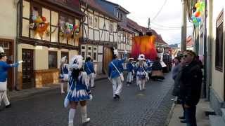 preview picture of video 'Karnevalumzug 2014 in Treffurt - 2'