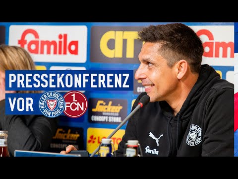 Die Pressekonferenz vor dem Heimspiel gegen den 1. FC Nürnberg 🎙| #KSVFCN