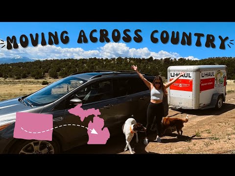 MOVING ACROSS COUNTRY alone at 21 years old  | CO ➡️ MI