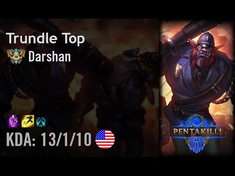 Trundle Top vs Maokai - Darshan - NA Challenger Patch 6.7