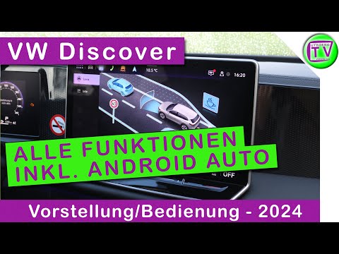 Infotainment Discover im VW Tiguan 2024 MIB 4 Bedienung