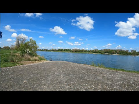 [4K] Cycling Düsseldorf/Neuss | Jröne Meerke - Lörick via Gladbacher Str., Böhlerstr., Kreutzerstr.