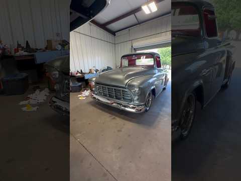 1955 Chevy Truck #classiccars #car #truck #classictrucks #lowered #lsswap #restomod #hotrod #chevy
