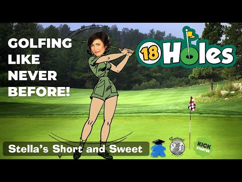 18 Holes Board Game - A Kickstarter Preview of Golfing on Tabletop!