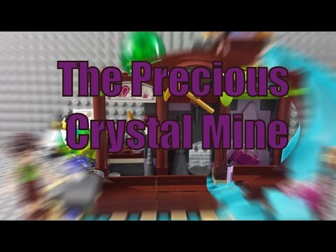 Lego The Precious Crystal Mine Review. Elves Set 41177.