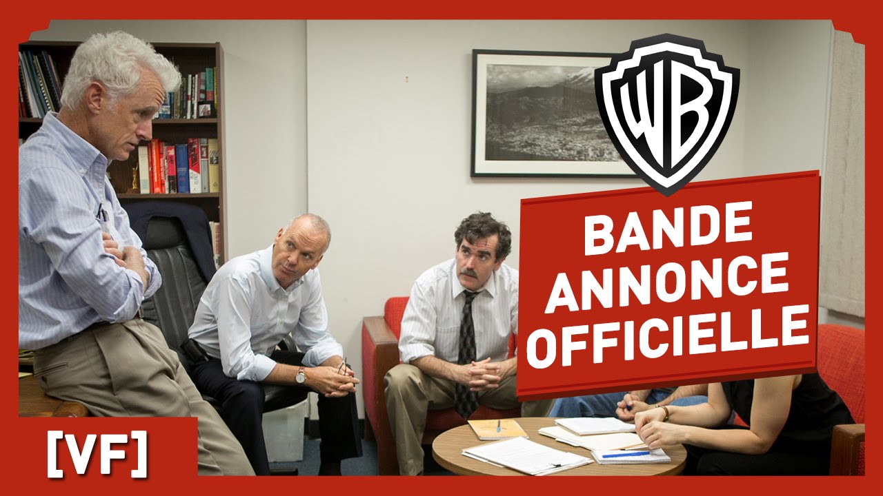 Miniature de la vidéo SPOTLIGHT - Bande Annonce Officielle (VF) - Michael Keaton / Mark Ruffalo / Rachel McAdams du film Spotlight : Édition spéciale