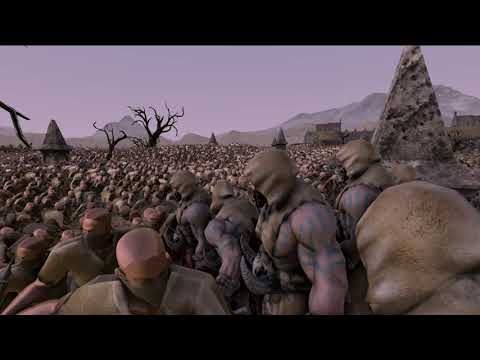 Ultimate Epic Battle Simulator 2 - 18000 Wild Mans VS 19000 Bandits - UEBS 2