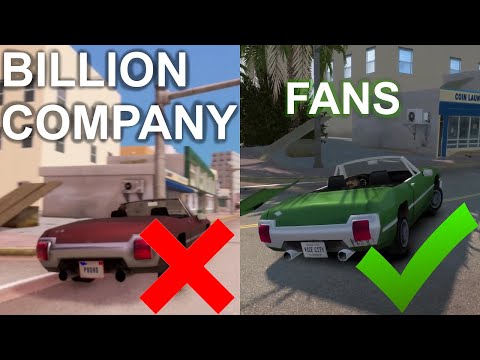 GTA Vice City - Definitive Edition vs Nextgen Edition - Comparison