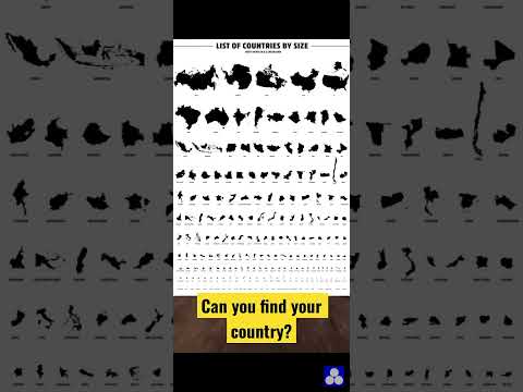 the country size comparison find your country