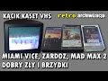 Kącik Kaset VHS 3 Nowe Kasety Do Kolekcji Odpalam Zardoza I Miami Vice Retro Archiwizacja Odc 35