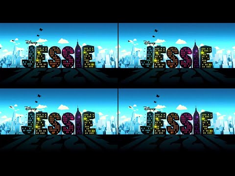 Jessie - Theme Song Comparison - Season 1, 2, 3 & 4 (HD)