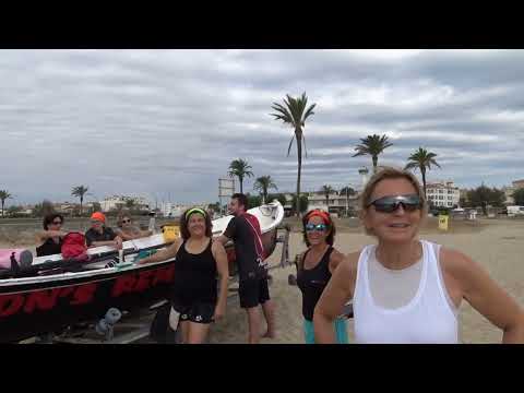 30.07.2022 Samstagmorgen am Strand Rubina und der Hafeneinfahrt