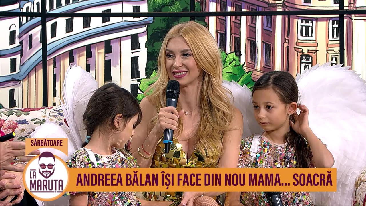 Andreea Bălan, povești de familie la final de an