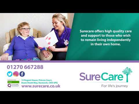 SureCare Central Cheshire video.
