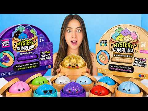 I Opened the New VIRAL Stuffed Bun Dumplings and got the RARE One!!!