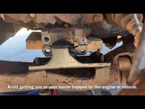 2006 Nissan Maxima 3.5L Transmission Mount Install