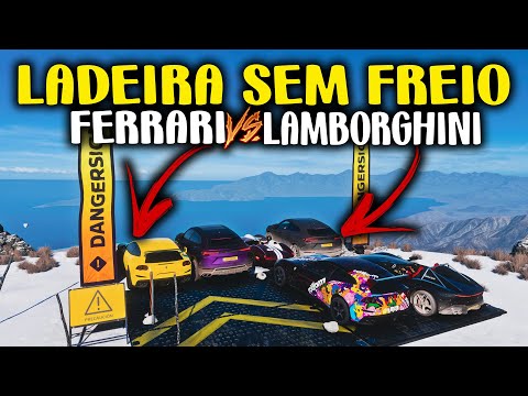 HILL WITHOUT BRAKES - FERRARI VS LAMBORGHINI - FORZA HORIOZON 5