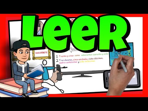 😵 Como LEER NUMEROS DECIMALES ► para NIÑOS de PRIMARIA + EJEMPLOS