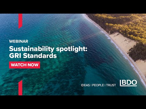 Sustainability spotlight: GRI Standards