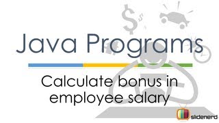 preview picture of video '#17 Java Program Calculate Bonus for employee code [HD 1080p]'