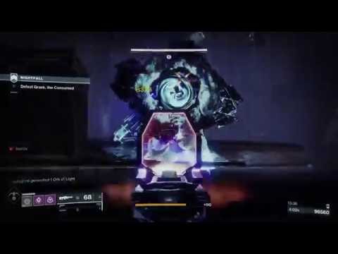 Destiny 2, Nightfall 100k, Solo, No Exotics, Hunter Nightstalker, Lake of Shadows