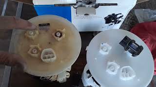 2003  toyota 4runner fuel pump replacement, easy way.